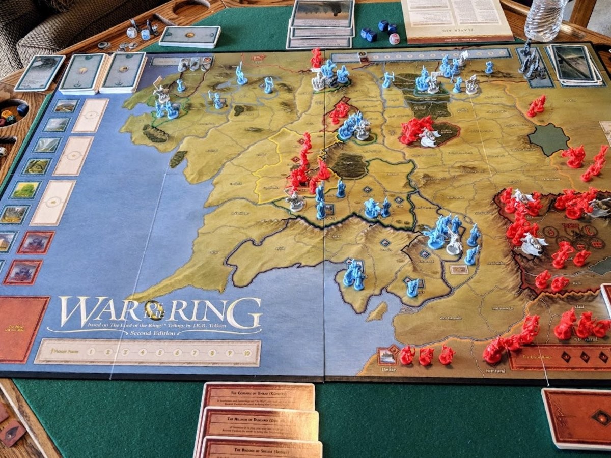 War Of The Ring Board Game Promo Mini-Expansion – Treebeard & Seeing Stones – New